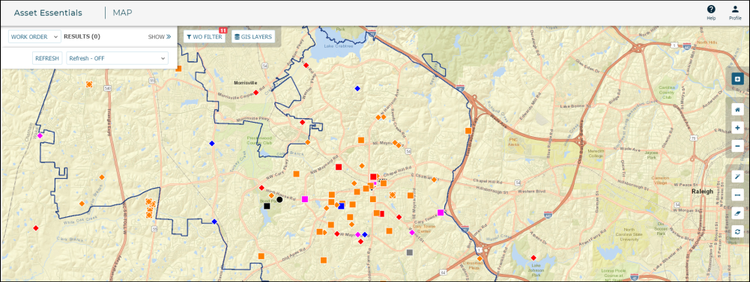 Brightly Asset Essentials GIS Mapping