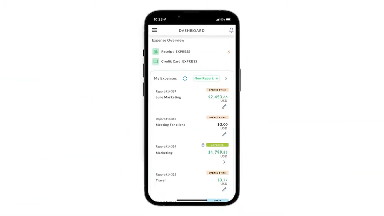 DATABASICS Mobile App Dashboard