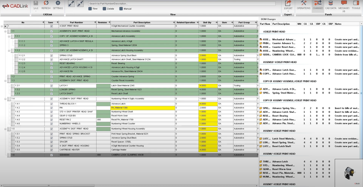 ECI M1 BOM Management