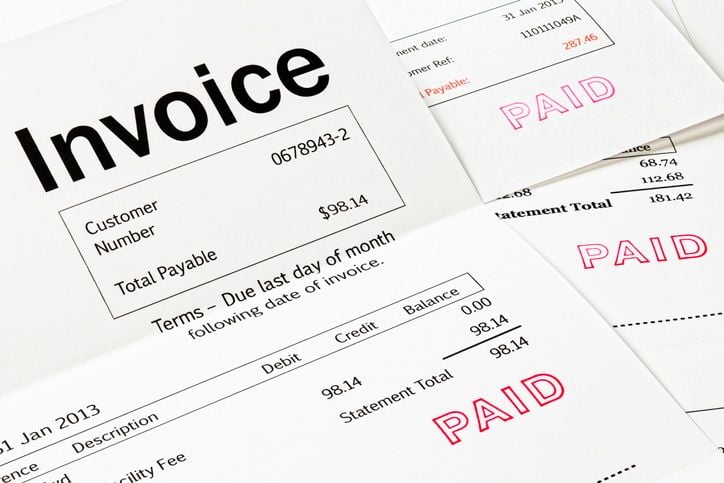 Paid Invoice Forms