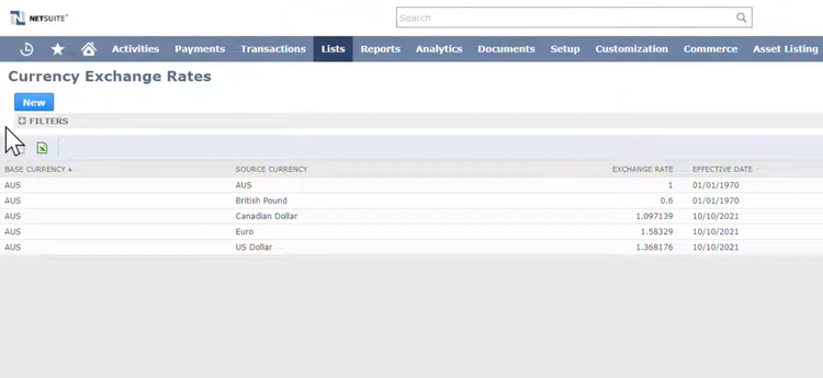 NetSuite Multi-Currency Support