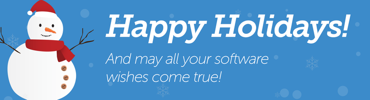 Happy holidays! And may all your software wishes come true!