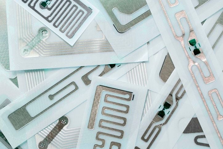 RFID Adhesive Stickers and Circuits