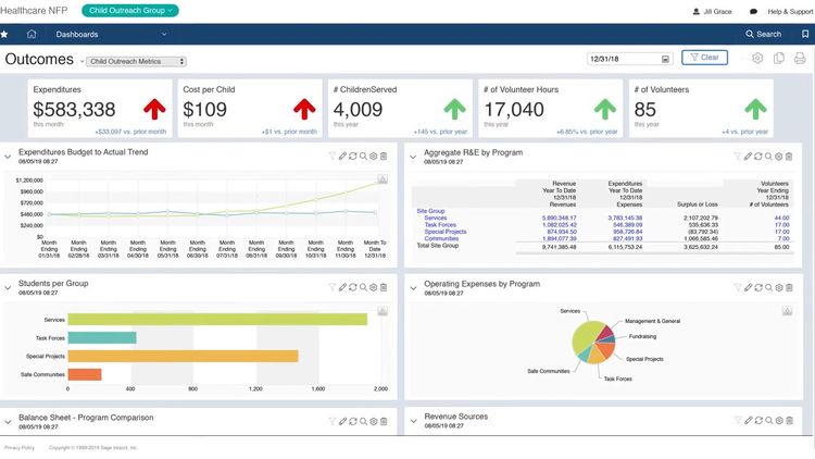 Sage Intacct NonProfit Edition