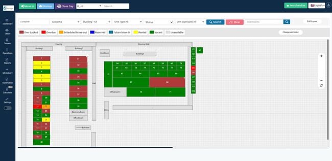 6Storage: Sitemap