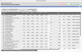 Connected Accounting and ERP: Create Punch Orders