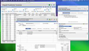 Connected Accounting and ERP: Sales Email macOS