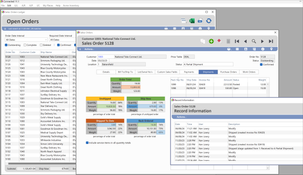 Connected Accounting and ERP: Sales Order Metrics PC