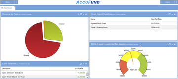 AccuFund Accounting Suite Screenshot
