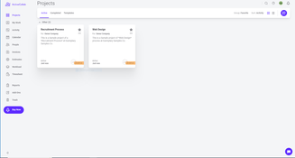 ActiveCollab: Projects Dashboard