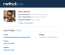 Method:CRM: Contact Details