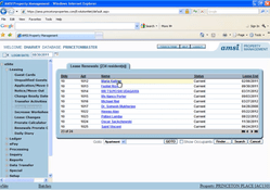 Infor Property Management: Lease Renewal List