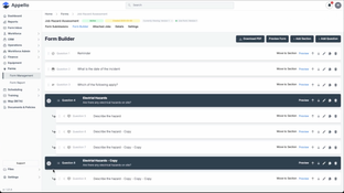 Appello: Form & Checklist Builder