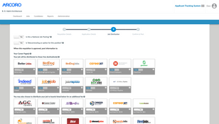 Arcoro Construction HR: Job Distribution