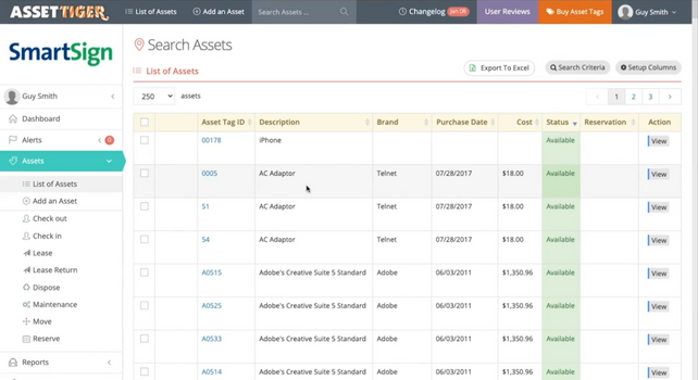 AssetTiger | Pricing & Overview