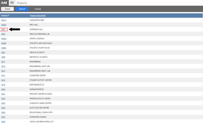 AiM IWMS Software: Property List