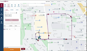 AssetWorks AiM IWMS: Route Viewing