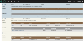 Alcea Tracking Solutions: Messages