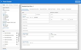 AxisCare: Form Creator