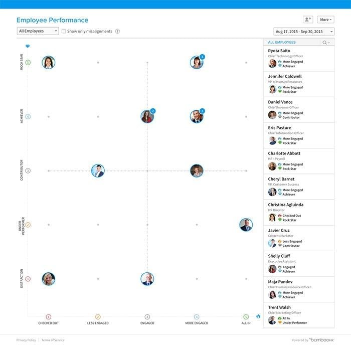 BambooHR Employee Performance