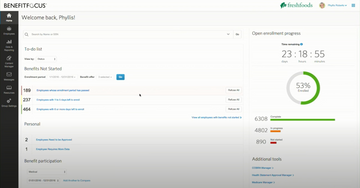 Benefitfocus Screenshot