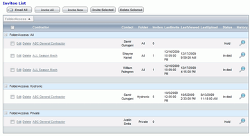 Project Management Software Screenshot