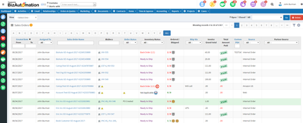 BizAutomation Cloud ERP: Sales Orders