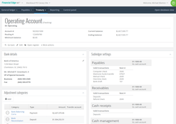 Blackbaud Financial Edge NXT: Bank Account