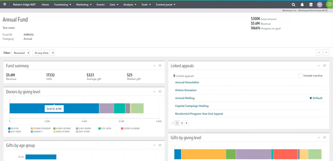 Blackbaud Raiser’s Edge NXT: Blackbaud Raiser's Edge NXT