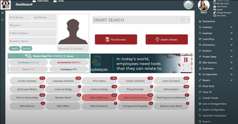 Bravo Store Systems: Dashboard with Smart Search