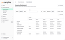 Campfire: Income Statement