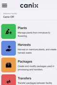 Canix: Mobile Menu