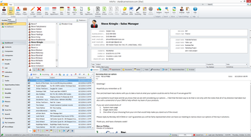 InfoFlo CRM Software Screenshot