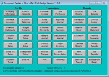 CheckMark MultiLedger Screenshot