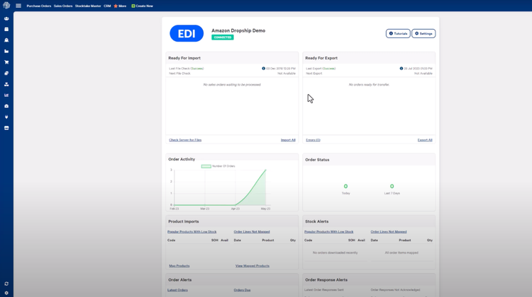 Cin7 COre Amazon EDI