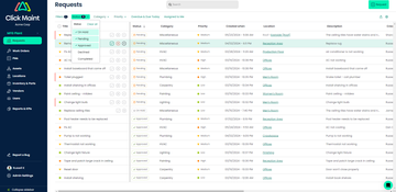 Click Maint: Request Management