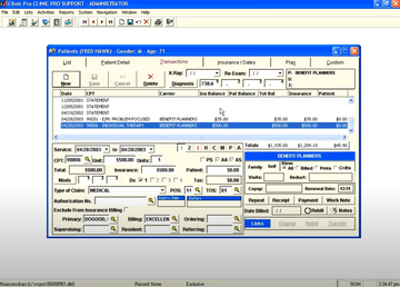 Clinic Pro Medical Software Screenshot