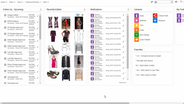 Infor CloudSuite Fashion Screenshot