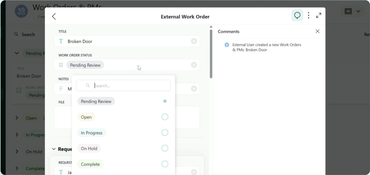 Coast: Maintenance Request Form