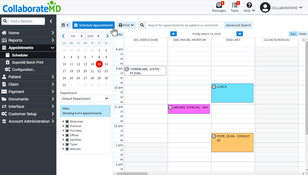 CollaborateMD: Appointment Scheduler