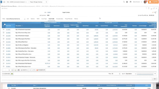 COINS: COINS Cost & Revenue Summaries