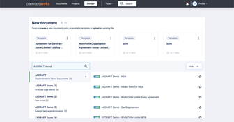 ContractWorks: Document Storage