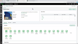 Sage Construction Management: Project Dashboard