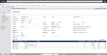 CoStar Real Estate Manager: Lease Amortization Schedule