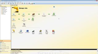 Denali Business+Accounting: Main Job Costing Screen
