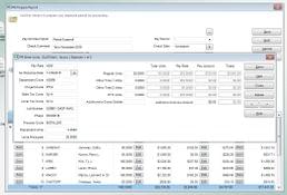 Denali Payroll: Units Screen