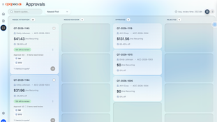 CPQ360: Approval Dashboard