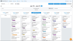 Aspire Crew Control: Scheduling