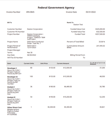 Daston GovCon Essentials Screenshot