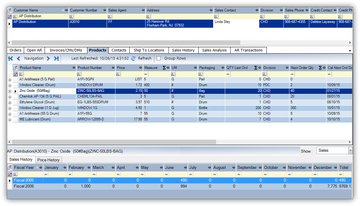 Datacor ERP Screenshot
